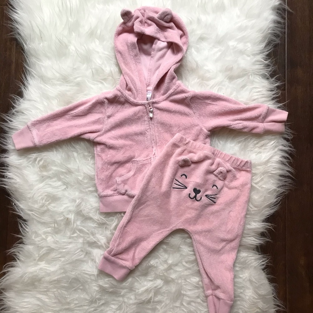 Carters pink sweats